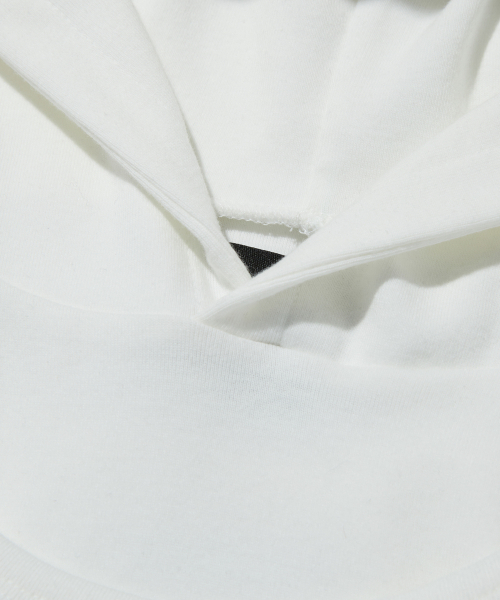 suade（スエード）の「LAYERED HOODIE [WHITE]（パーカー・レディース・その他・SMALL/MEDIUM）」の5枚目の写真