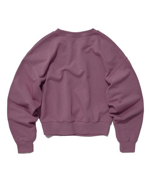 suade（スエード）の「AIRBRUSH DOG CROP CREWNECK [PINK]（スウェット・レディース・その他・MEDIUM/SMALL）」の2枚目の写真
