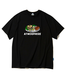 ブランチアトモスフィア グラフィックTシャツ - ブラック