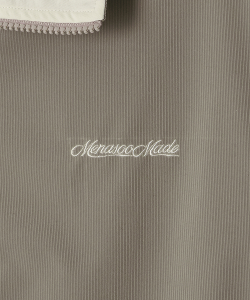 MENASOO(ミナス)の「Menasoo Made Corduroy Nylon Jacket_Beige(ナイロンジャケット・レディース・Beige・SMALL/MEDIUM)」の21枚目の写真