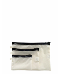 HOWKIDSFUL（ハウキッズフル）の「FLAT POUCH SET (WHITE)（ポーチ）」