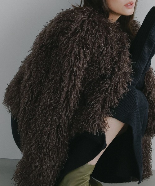 N WITH.（エヌウィズ）の「ファーダッフルコート（ダッフルコート