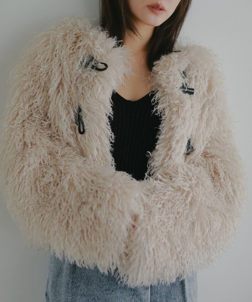 N WITH. エヌウィズ　ファーダッフルコート ファーダッフルコート – N WITH.