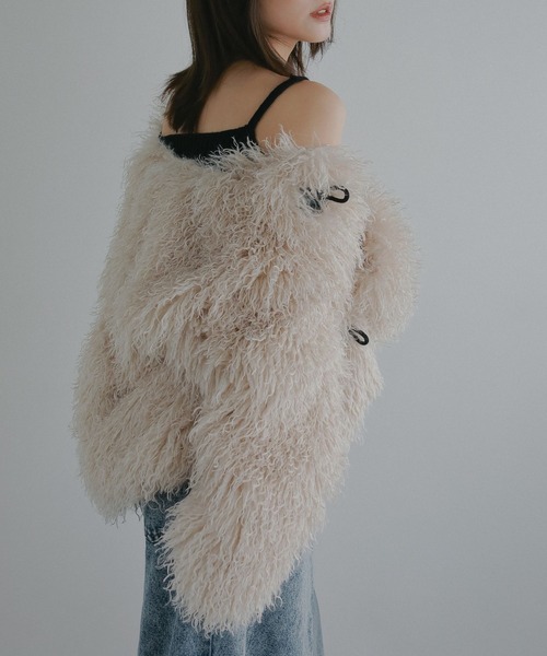 N WITH.（エヌウィズ）の「ファーダッフルコート（ダッフルコート