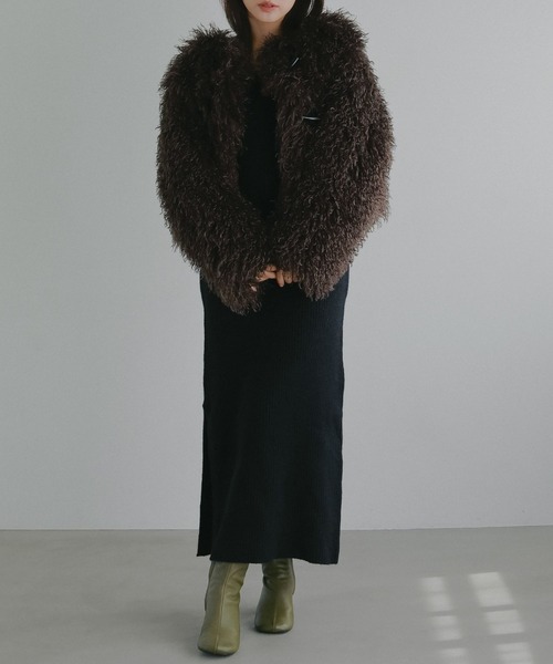 N WITH.（エヌウィズ）の「ファーダッフルコート（ダッフルコート