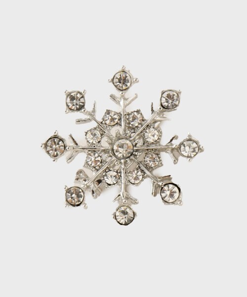 INDIVI（インディヴィ）の「【華やか】モチーフブローチ（ブローチ/コサージュ・レディース・シルバー系5/ゴールド/シルバー/シルバー系4・00）」の3枚目の写真