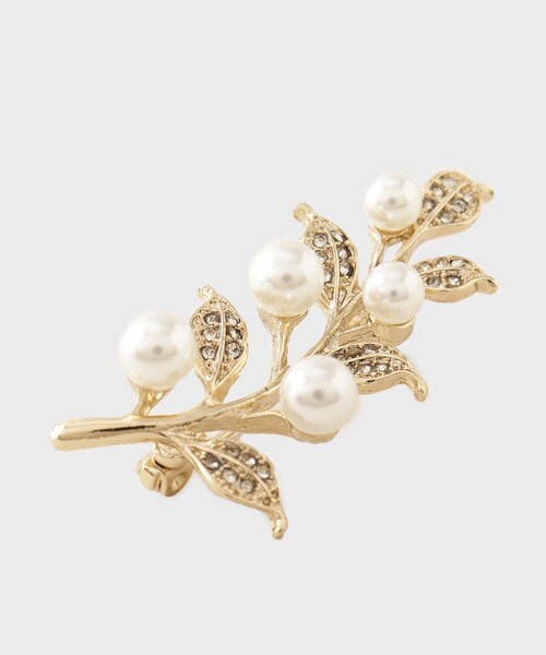 INDIVI（インディヴィ）の「【華やか】モチーフブローチ（ブローチ/コサージュ・レディース・シルバー系5/ゴールド/シルバー/シルバー系4・00）」の6枚目の写真