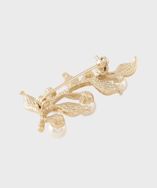 INDIVI（インディヴィ）の「【華やか】モチーフブローチ（ブローチ/コサージュ・レディース・シルバー系5/ゴールド/シルバー/シルバー系4・00）」の7枚目の写真