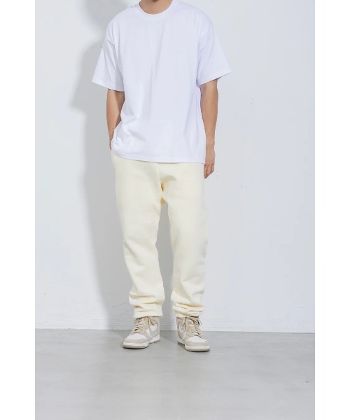 GOAT(ゴート)の「GOAT / FLEECE SWEAT PANTS 15.5oz(スウェットパンツ・メンズ・ブラック/オリーブ/サックスブルー/ホワイト/バーガンディー/チャコールグレー/クリーム/ダークグリーン/アッシュ/ヘザーグレー/スミクロ/ネイビー・XS/S/M/L/XL)」の7枚目の写真