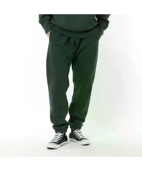 GOAT(ゴート)の「GOAT / FLEECE SWEAT PANTS 15.5oz(スウェットパンツ・メンズ・ブラック/オリーブ/サックスブルー/ホワイト/バーガンディー/チャコールグレー/クリーム/ダークグリーン/アッシュ/ヘザーグレー/スミクロ/ネイビー・XS/S/M/L/XL)」の8枚目の写真