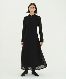 新品タグ付き　clane ワンピース　黒 選べる着丈】ベーシックマキシワンピース（ワンピース）｜by LEGNA