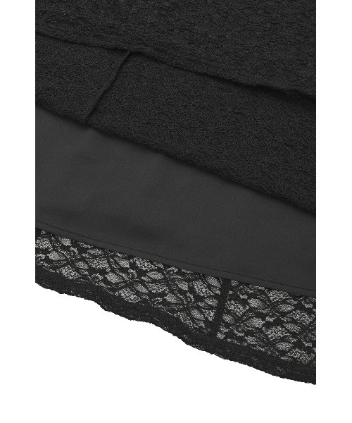 セール】PIPING LINE LACE ONE PIECE（ワンピース）｜CLANE（クラネ