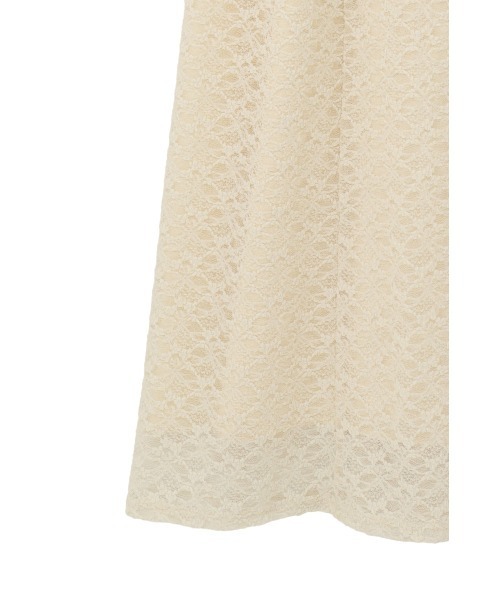 CLANE（クラネ）の「PIPING LINE LACE ONE PIECE（ワンピース・レディース・ベージュ/ブラック・0/1/2）」の9枚目の写真