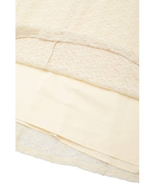 CLANE（クラネ）の「PIPING LINE LACE ONE PIECE（ワンピース・レディース・ベージュ/ブラック・0/1/2）」の10枚目の写真