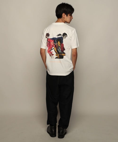 YEN TOWN MARKET(イェンタウンマーケット)の「【SAMURAI CHAMPLOO】サムライチャンプルー バックビジュアル TEE(Tシャツ/カットソー・メンズ・ブラック/ホワイト・XL/L/M)」の8枚目の写真