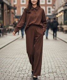 BY THE BAY（バイザベイ）の「コーデュロイセットアップ/2点セット・SET UP・空港コーデ（セットアップ）」