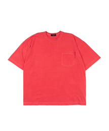 BALANT（バラント）の「Pigment Mini Slogan Pocket T-Shirt - Pink（Tシャツ/カットソー）」