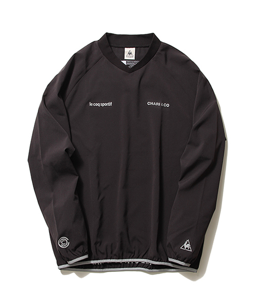 CHARI&CO - CHARI&CO×le coq sportif Vネック プルオーバー CHARI&CO×le coq sportif Vネック プルオーバー