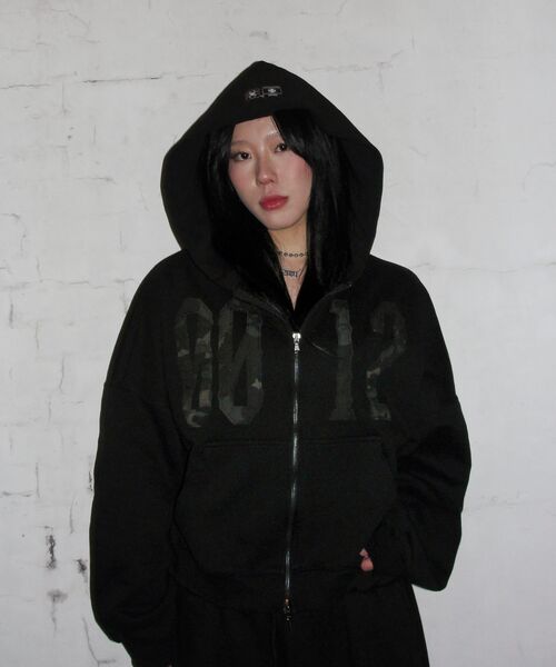 OPUS 0012（オーパス0012）の「Op. 03 P.F.P HOOD ZIP BLACK（パーカー・メンズ・その他・SMALL/MEDIUM/LARGE）」の10枚目の写真