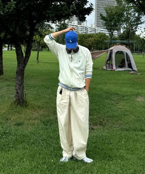 LENGAGEMENT（ランガージュマン）の「スモールハートスタジアムトラックトップジャージ [クリーム]（ジャージ・レディース・クリーム・SMALL/MEDIUM/LARGE）」の10枚目の写真