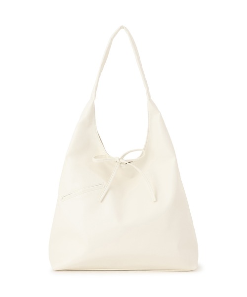 ROPE' PICNIC(ロペピクニック)の「洗えるバッグ シーンレスワンハンドルトートバッグ/A4対応・イージーケア(トートバッグ・レディース・ブラック/キナリ/シルバー系その他・FREE)」の2枚目の写真