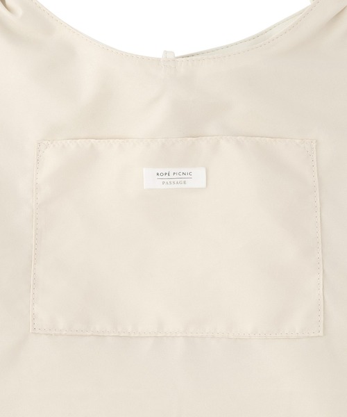 ROPE' PICNIC(ロペピクニック)の「洗えるバッグ シーンレスワンハンドルトートバッグ/A4対応・イージーケア(トートバッグ・レディース・ブラック/キナリ/シルバー系その他・FREE)」の13枚目の写真