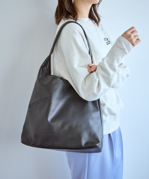 ROPE' PICNIC(ロペピクニック)の「洗えるバッグ シーンレスワンハンドルトートバッグ/A4対応・イージーケア(トートバッグ・レディース・ブラック/キナリ/シルバー系その他・FREE)」の16枚目の写真