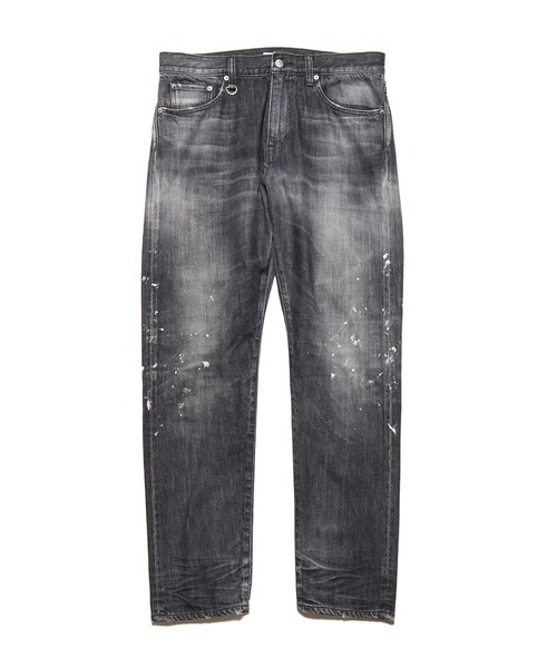 DAMAGED TAPERED-FIT JEANS（デニムパンツ）｜uniform experiment
