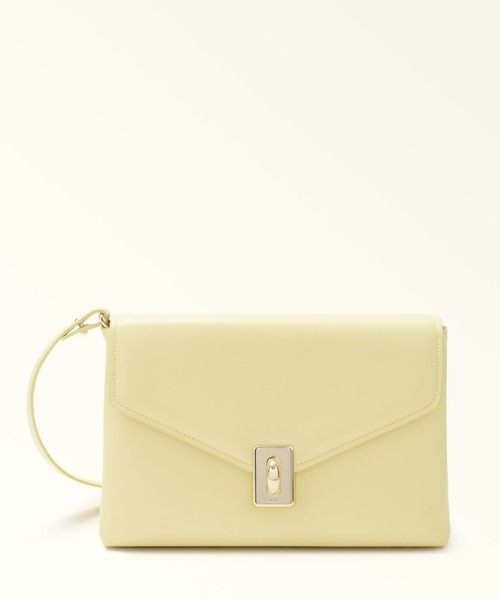 FURLA(フルラ)の「フルラ メリディアーナ クロスボディバッグ M(ショルダーバッグ・レディース・アイボリー/アクア/ライトオリーブ/ブラック/ライトイエロー・ONE SIZE)」の5枚目の写真