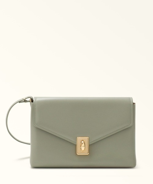 FURLA(フルラ)の「フルラ メリディアーナ クロスボディバッグ M(ショルダーバッグ・レディース・アイボリー/アクア/ライトオリーブ/ブラック/ライトイエロー・ONE SIZE)」の3枚目の写真