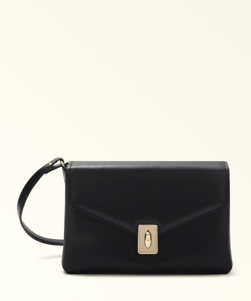 FURLA(フルラ)の「フルラ メリディアーナ クロスボディバッグ M(ショルダーバッグ・レディース・アイボリー/アクア/ライトオリーブ/ブラック/ライトイエロー・ONE SIZE)」の2枚目の写真