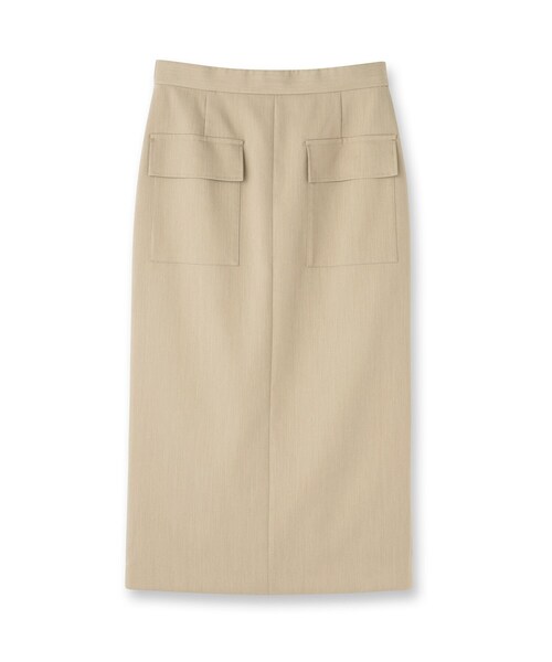 UNTITLED(アンタイトル)の「【ストレッチ性/洗える】アウトポケット ナロースカート(スカート・レディース・ベージュ/ブラウン系その他・50/48/46/44/42/04/03/02/01/00)」の15枚目の写真