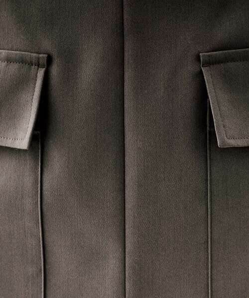 UNTITLED(アンタイトル)の「【ストレッチ性/洗える】アウトポケット ナロースカート(スカート・レディース・ベージュ/ブラウン系その他・50/48/46/44/42/04/03/02/01/00)」の20枚目の写真