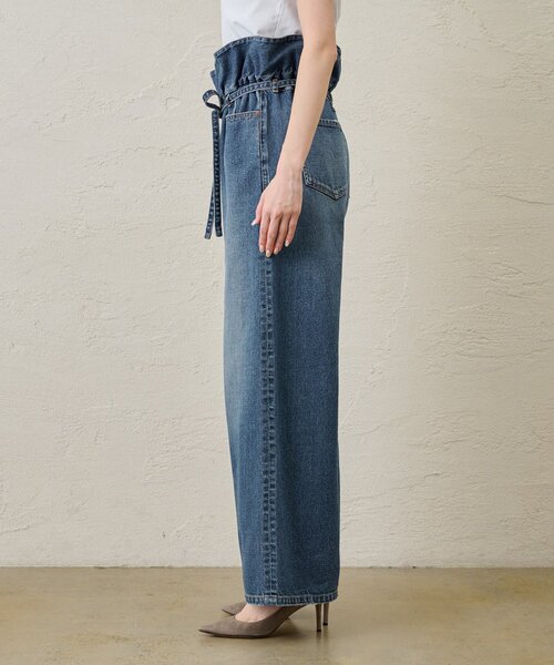 Whim Gazette(ウィムガゼット)の「フリルデニムパンツ(デニムパンツ・レディース・インディゴブルー・36/38)」の17枚目の写真