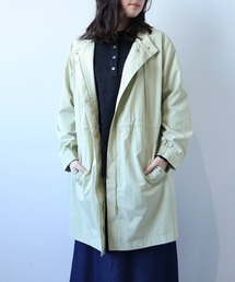 leswel（レスウェル）の「【L～5L 大きいサイズ】スタンドカラーミニタリーギャザーコート（その他アウター）」