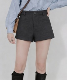 gossip！ロサンゼルス（ゴシップロサンゼルス）の「【Y2Kガーリー】レトロツイード風ハイウエストショートパンツ 【サイズあり】 厚手（韓国ファッションガーリー定番）（その他パンツ）」