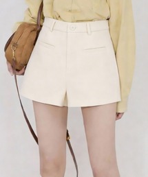 gossip!ロサンゼルス | 【Y2Kガーリー】レトロツイード風ハイウエストショートパンツ 【サイズあり】 厚手(韓国ファッションガーリー定番)(その他パンツ)