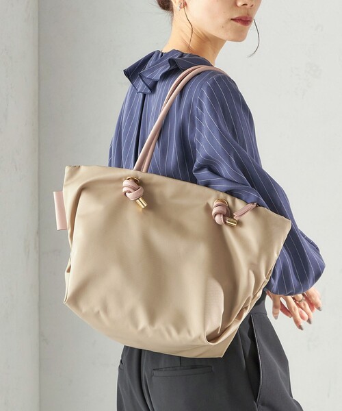 VIOLAdORO:ノット ナイロン バッグ M（トートバッグ）｜VIOLAd'ORO