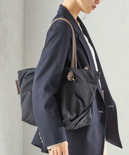 VIOLAdORO:ノット ナイロン バッグ M（トートバッグ）｜VIOLAd'ORO