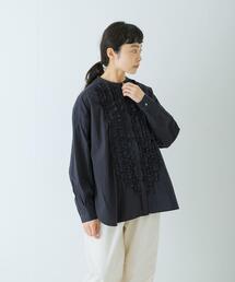 かぐれ | コットンフリルワイドシャツ(シャツ/ブラウス)