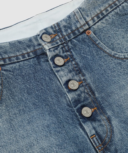 MM6 Maison Margiela（ｴﾑｴﾑｼｯｸｽ ﾒｿﾞﾝ ﾏﾙｼﾞｪﾗ）の「PANTS 5 POCKETS（デニムパンツ・レディース・その他・30/26/28）」の4枚目の写真