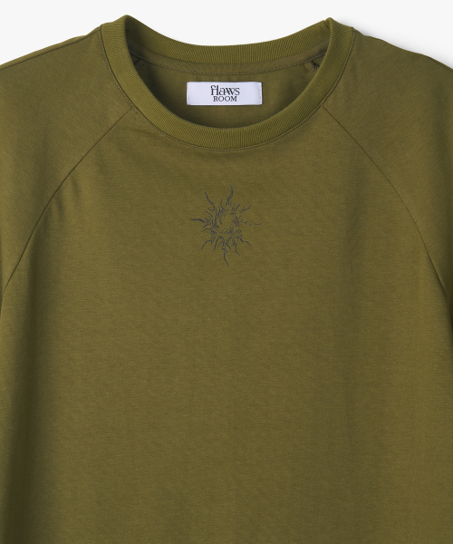 FLAWSROOM(フローズルーム)の「サンライズTシャツ グリーン(Tシャツ/カットソー・メンズ・その他・MEDIUM/LARGE)」の4枚目の写真
