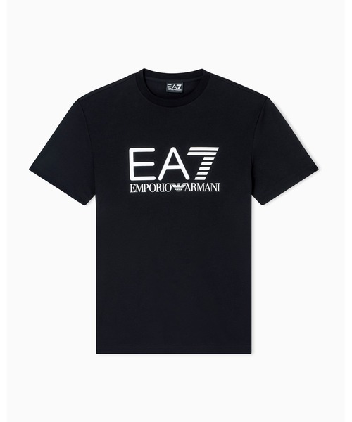 EMPORIO ARMANI EA7（エンポリオアルマーニイーエーセブン）の「<オンライン限定>【エンポリオ アルマーニ EA7】Core Identity Tシャツ コットンジャージー（Tシャツ/カットソー・メンズ・ブルー/ブラック/マスタード/ホワイト・LARGE/MEDIUM/SMALL/X-LARGE/X-SMALL/XX-LARGE）」の5枚目の写真