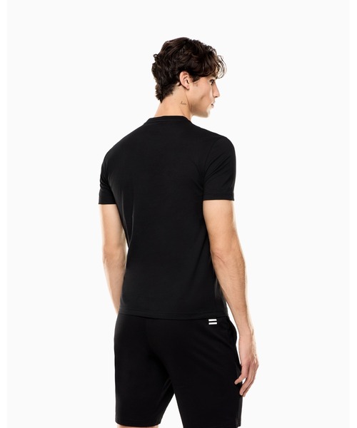 EMPORIO ARMANI EA7（エンポリオアルマーニイーエーセブン）の「<オンライン限定>【エンポリオ アルマーニ EA7】Core Identity Tシャツ コットンジャージー（Tシャツ/カットソー・メンズ・ブルー/ブラック/マスタード/ホワイト・LARGE/MEDIUM/SMALL/X-LARGE/X-SMALL/XX-LARGE）」の7枚目の写真