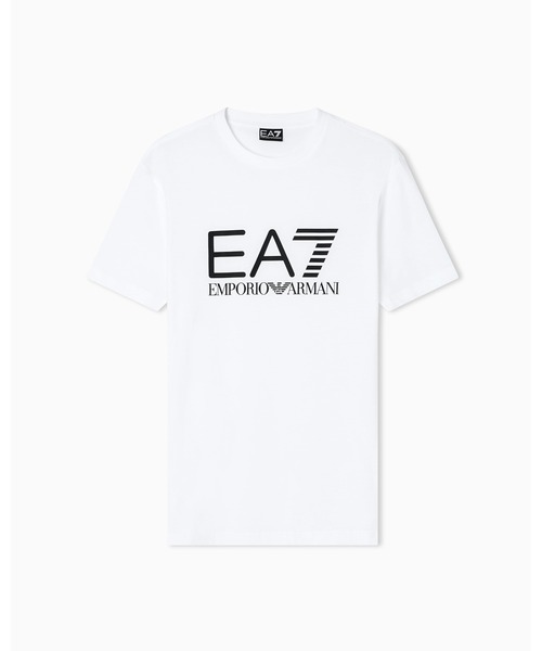 EMPORIO ARMANI EA7（エンポリオアルマーニイーエーセブン）の「<オンライン限定>【エンポリオ アルマーニ EA7】Core Identity Tシャツ コットンジャージー（Tシャツ/カットソー・メンズ・ブルー/ブラック/マスタード/ホワイト・LARGE/MEDIUM/SMALL/X-LARGE/X-SMALL/XX-LARGE）」の9枚目の写真