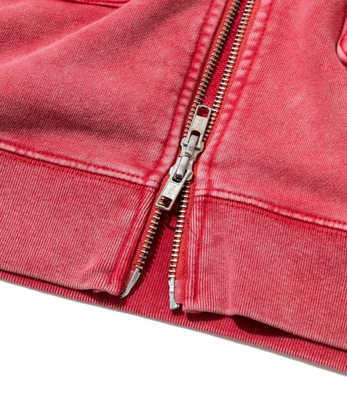 SCREEN STARS（スクリーンスターズ）の「SCREEN STARS/スクリーンスターズ　CHEMICAL WASH ZIP PARKER 【GSC別注】（パーカー・メンズ・ブラック/オートミール/レッド・MEDIUM/LARGE/X-LARGE）」の8枚目の写真