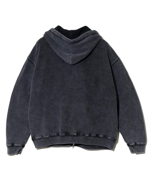 SCREEN STARS（スクリーンスターズ）の「SCREEN STARS/スクリーンスターズ　CHEMICAL WASH ZIP PARKER 【GSC別注】（パーカー・メンズ・ブラック/オートミール/レッド・MEDIUM/LARGE/X-LARGE）」の15枚目の写真