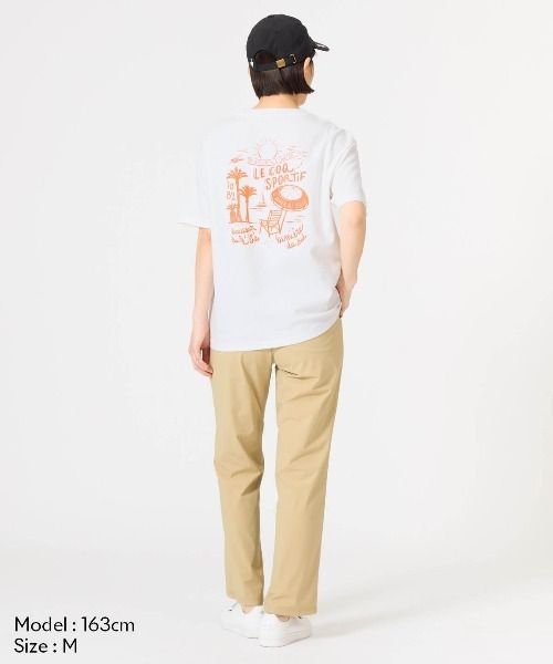 le coq sportif(ルコックスポルティフ)の「エアスタイリッシュパンツCOOL 前開きストレート(はっ水/接触冷感)(その他パンツ・レディース・ベージュ/ネイビー/ブラック/ブルー・S/M/L/XL)」の10枚目の写真