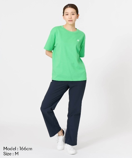 le coq sportif(ルコックスポルティフ)の「エアスタイリッシュパンツCOOL 前開きストレート(はっ水/接触冷感)(その他パンツ・レディース・ベージュ/ネイビー/ブラック/ブルー・S/M/L/XL)」の20枚目の写真