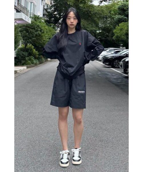 LENGAGEMENT（ランガージュマン）の「パティグリップストップハーフパンツ[ブラック]（その他パンツ・レディース・その他・M/S）」の7枚目の写真